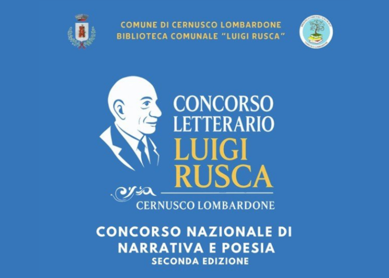 Concorso nazionale letterario di narrativa e poesia “LUIGI RUSCA”