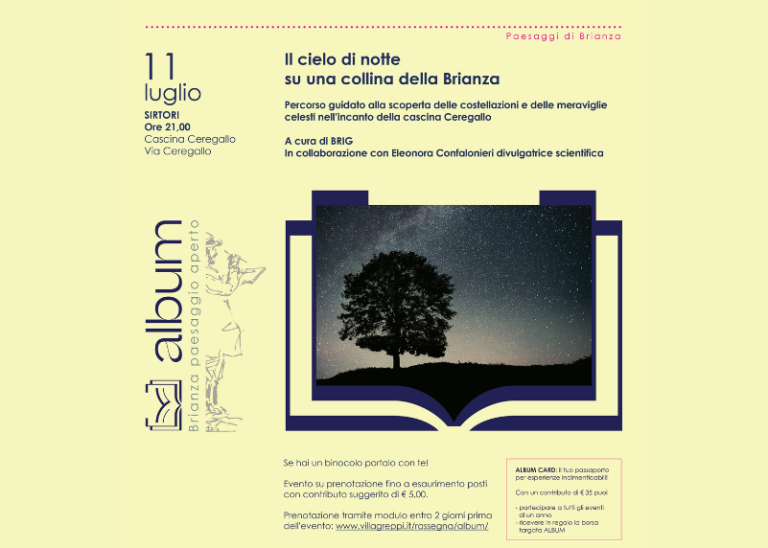 Il cielo in una notte – 11 luglio 2025