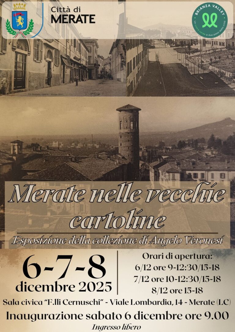 MERATE NELLE VECCHIE CARTOLINE Esposizione della collezione di Angelo Veronesi