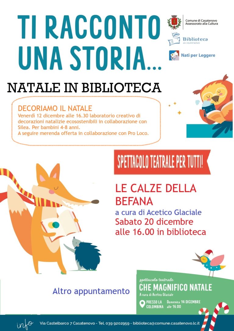 Decoriamo il Natale – 12 dicembre 2025