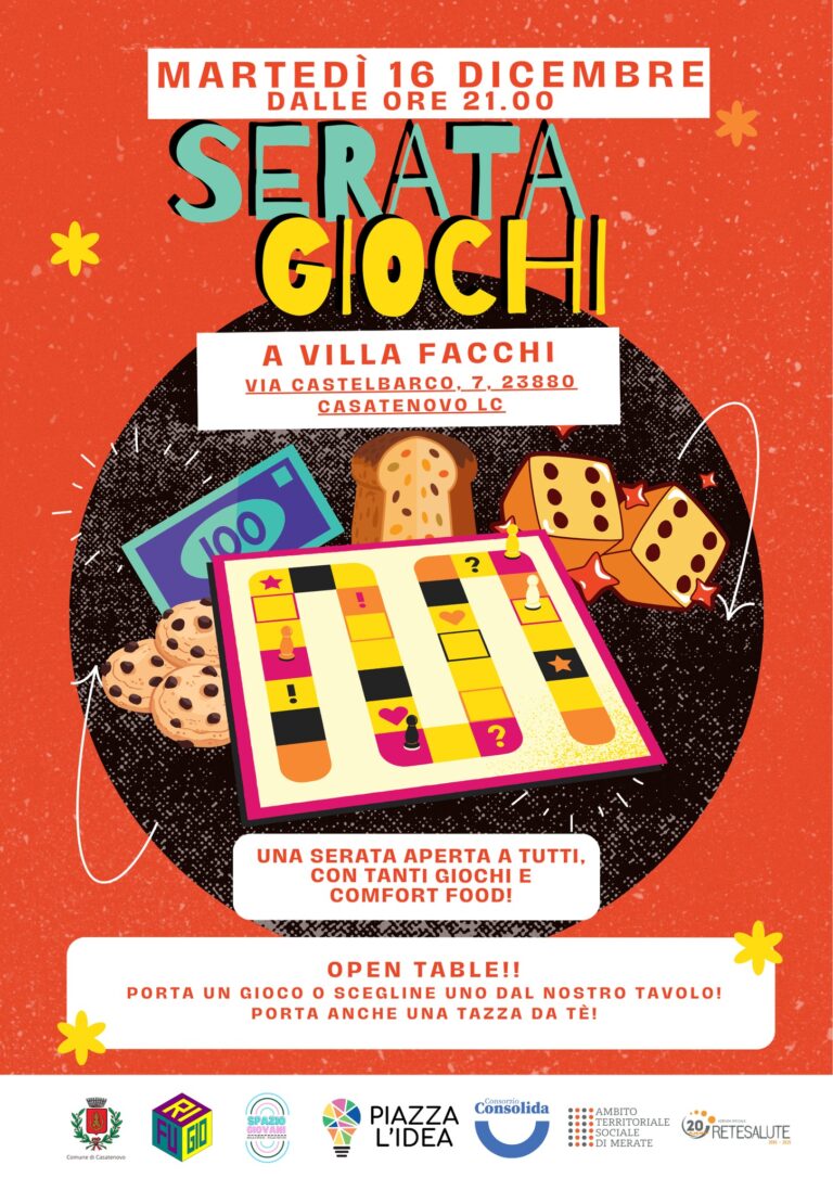 Serata Giochi a Villa Facchi