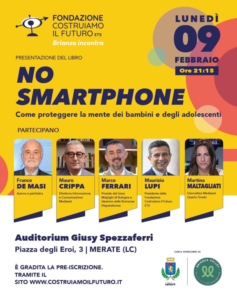 Presentazione del Libro – “NO SMARTPHONE”