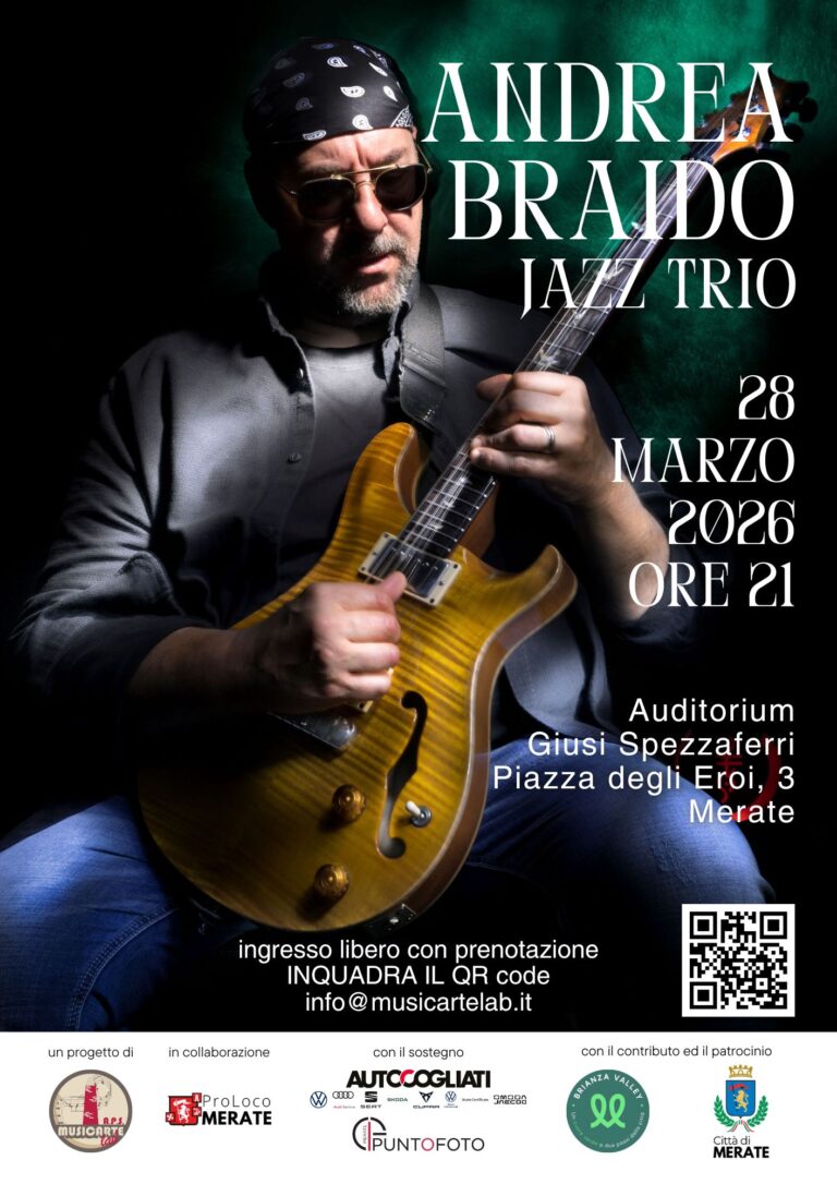 CONCERTO “ANDREA BRAIDO JAZZ TRIO”