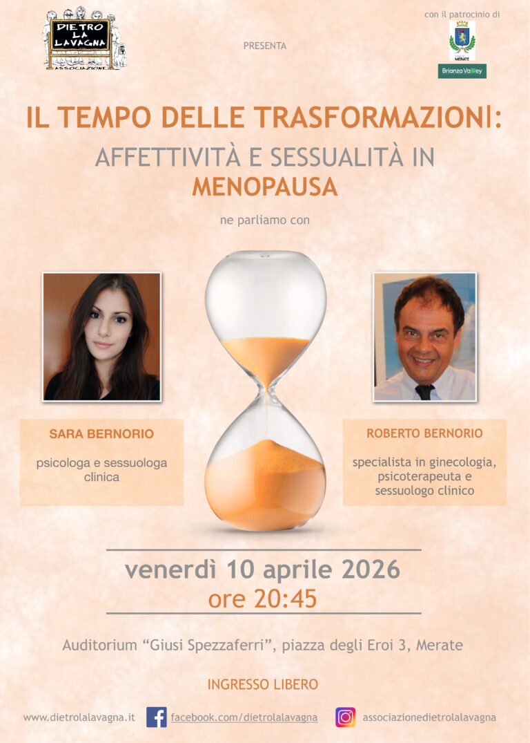 Il tempo delle trasformazioni: affettività e sessualità in menopausa