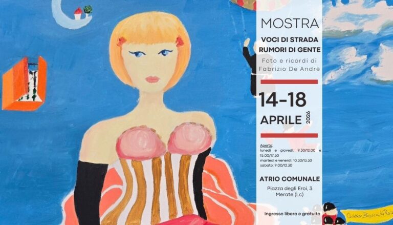 MOSTRA VOCI DI STRADA, RUMORI DI GENTE. Foto e ricordi di Fabrizio De Andrè