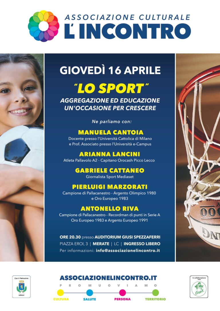Lo Sport. Aggregazione ed Educazione, un occasione per crescere
