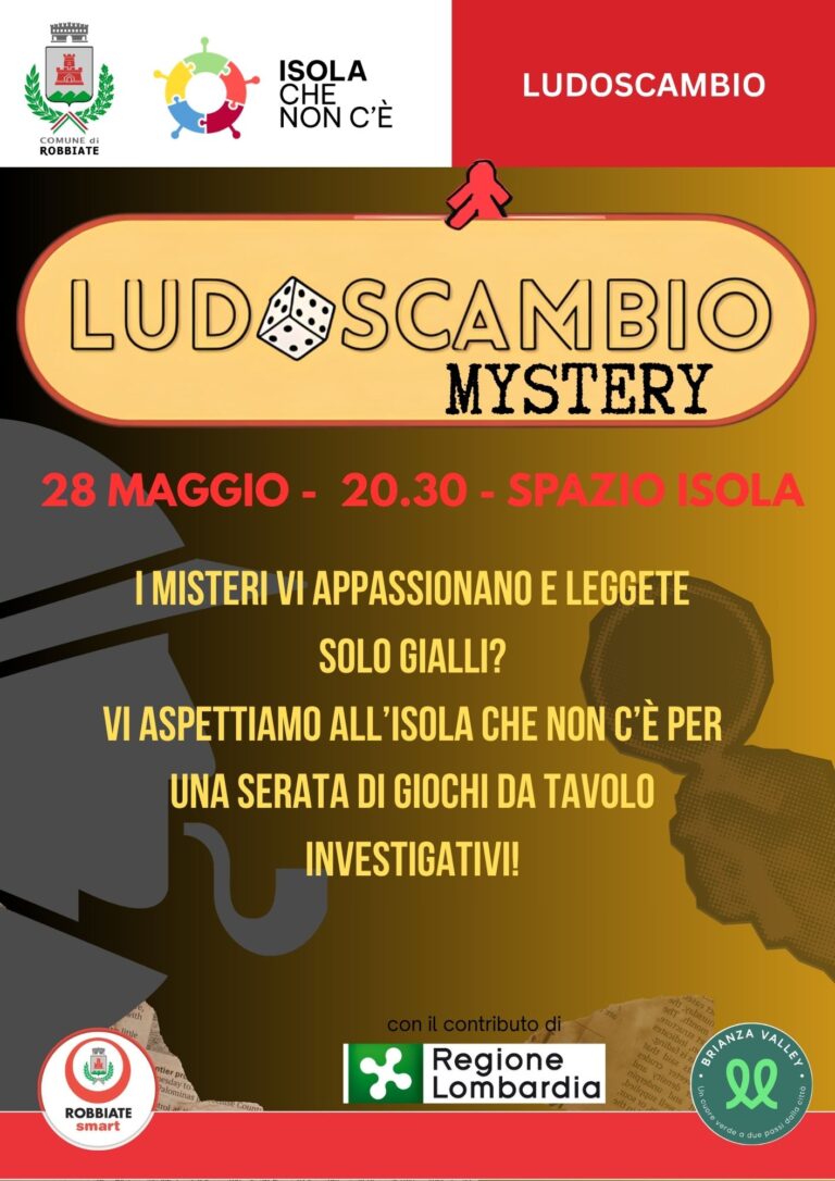 Ludoscambio Mystery – 28 maggio