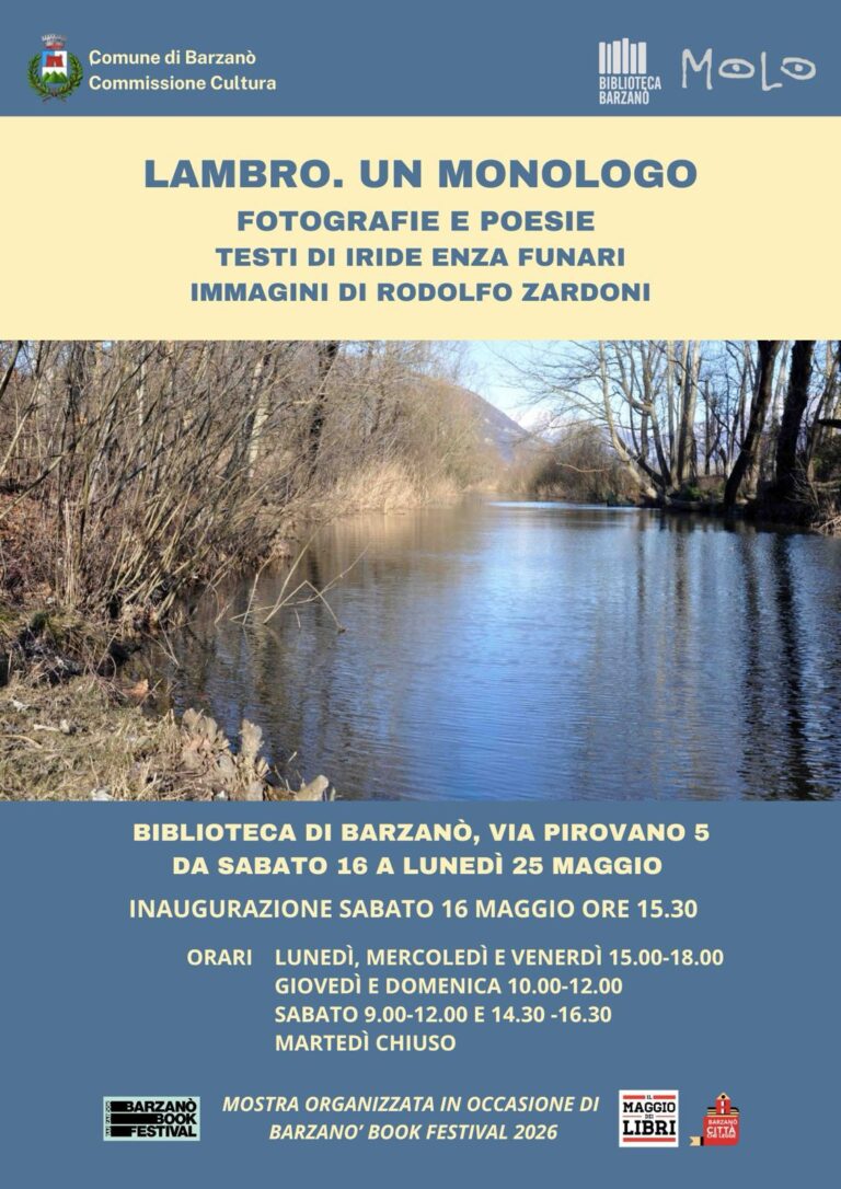 Mostra organizzata in occasione del Barzanò Book Festival