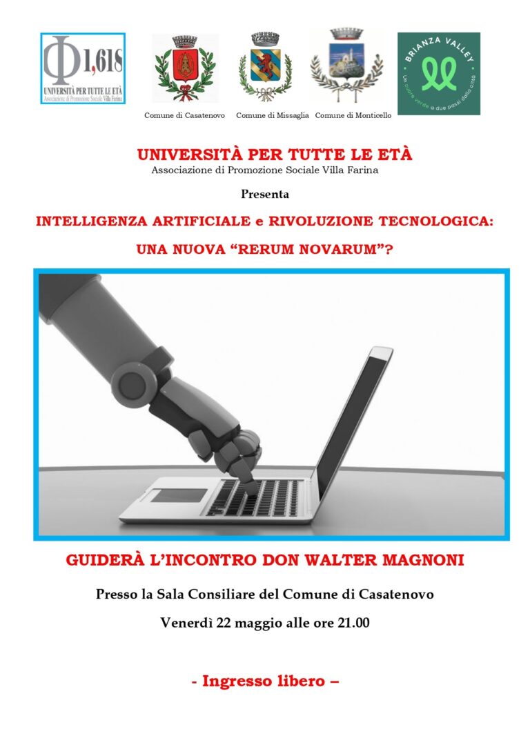 Intelligenza Artificiale e rivoluzione tecnologica: Una Nuova “rerum novarum”?