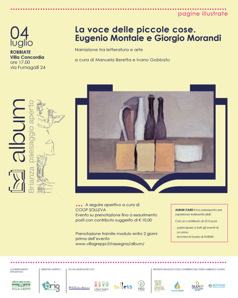 Pagine Illustrate – Narrazione tra letteratura e arte – 4 luglio