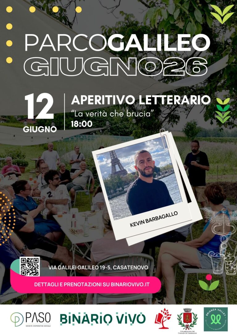 Aperitivo Letterario con Kevin Barbagallo