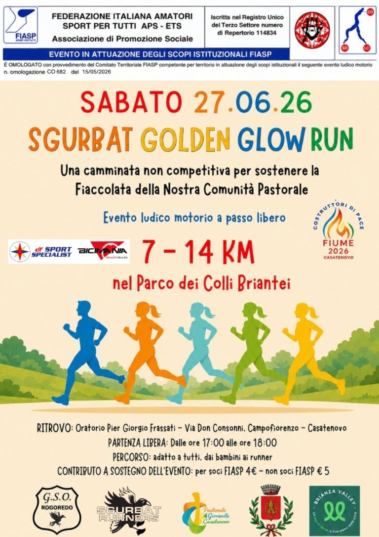 Sgurbat Golden Glow Run