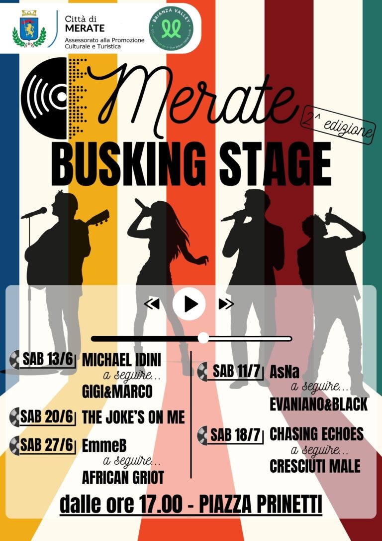 Merate Busking Stage 2026