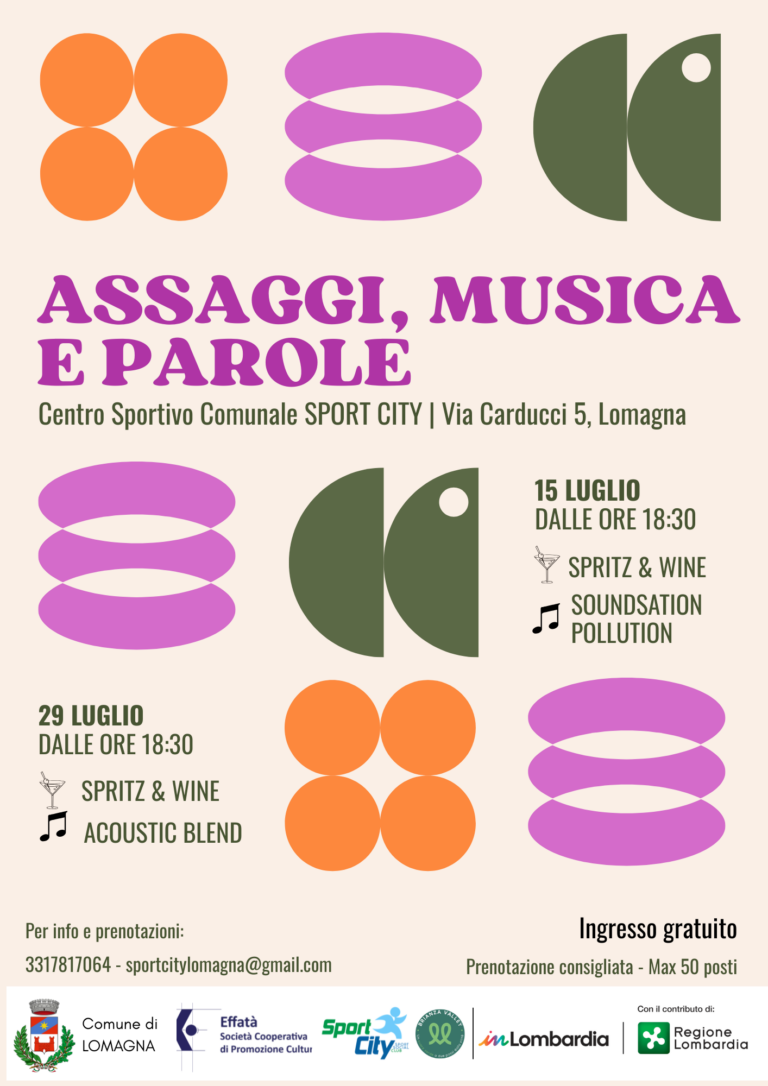 Assaggi, Musica e Parole