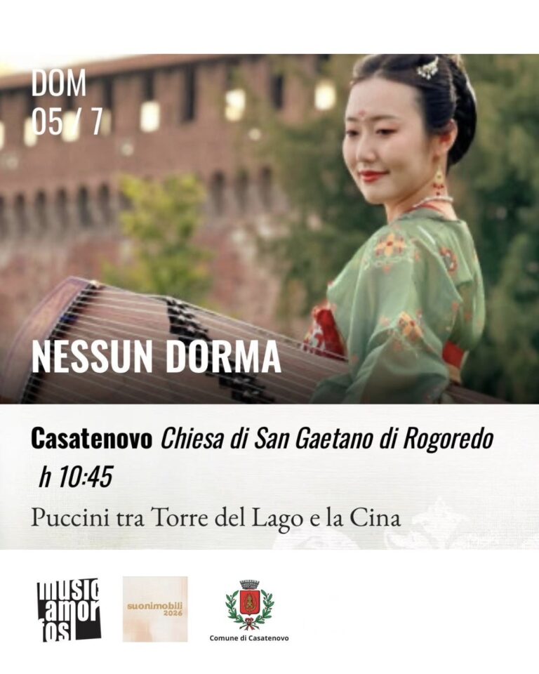 Nessun Dorma – Suonimobili 2026 Note d’estate a Casatenovo