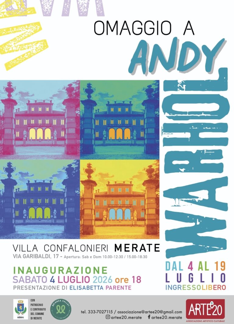 Omaggio a Andy Warhol – Mostra in Villa Confalonieri