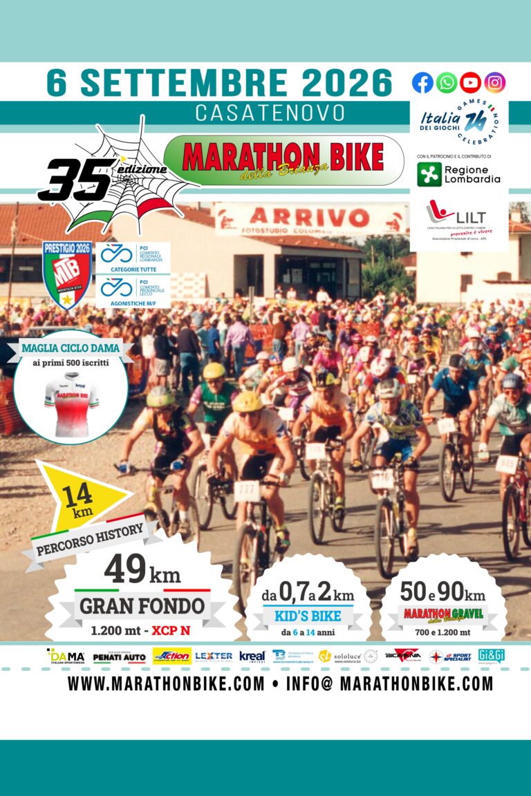 35ª Marathon Bike della Brianza – Gran Fondo XCP-N