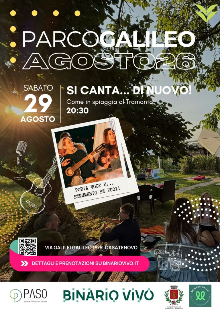 Si canta ancora! Come in spiaggia al Tramonto!