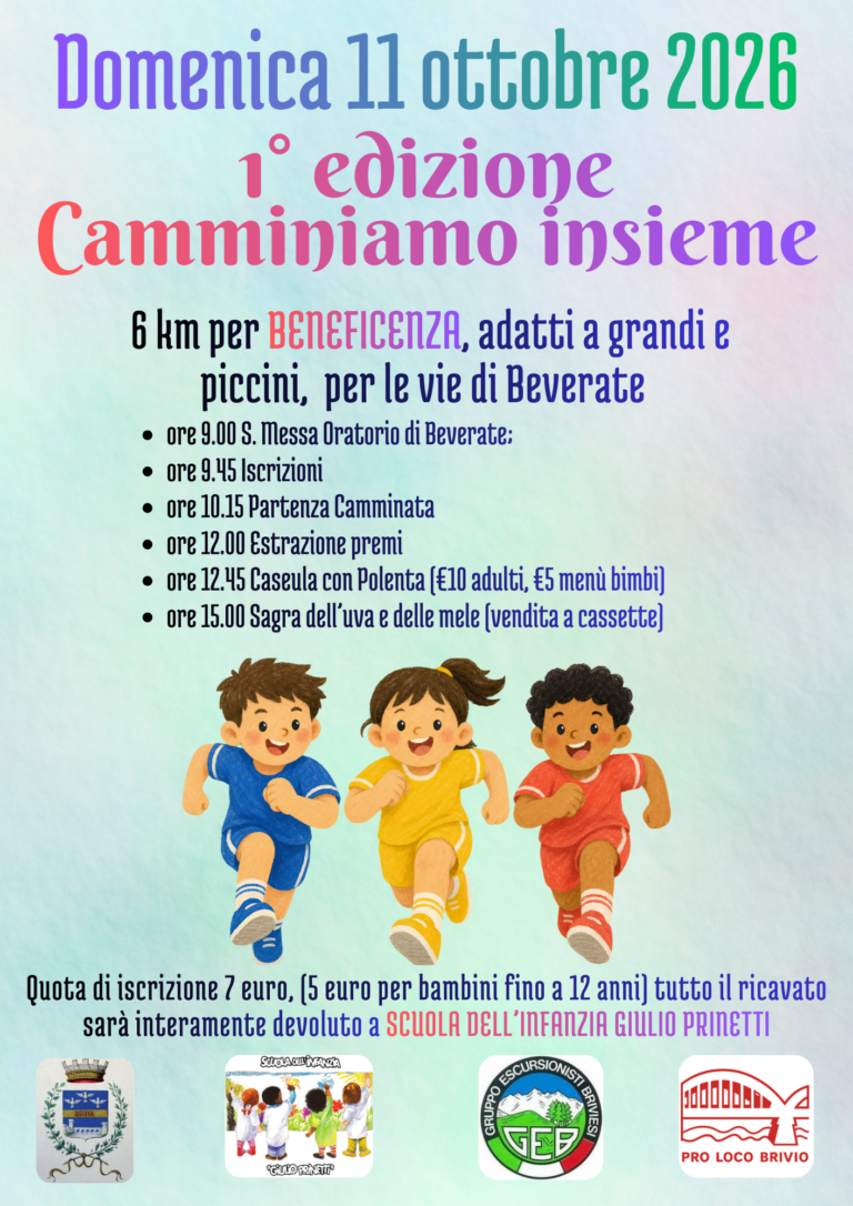 CAMMINIAMO INSIEME