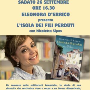 Eleonora D'Errico presenta "L'isola dei fili perduti"