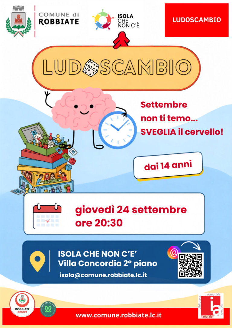 Ludoscambio Settembre – 24 settembre