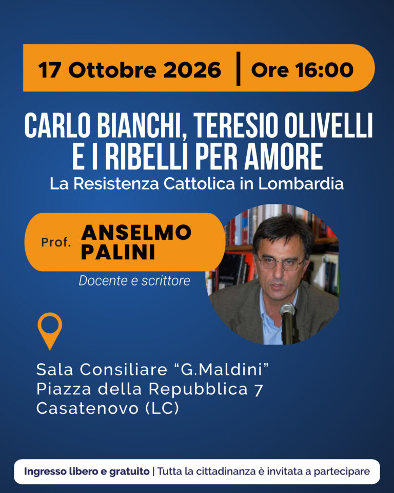 Carlo Bianchi, Teresio Olivelli e i Ribelli per amore. La Resistenza cattolica in Lombardia