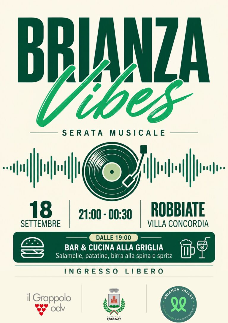 Brianza Vibes – 18 settembre