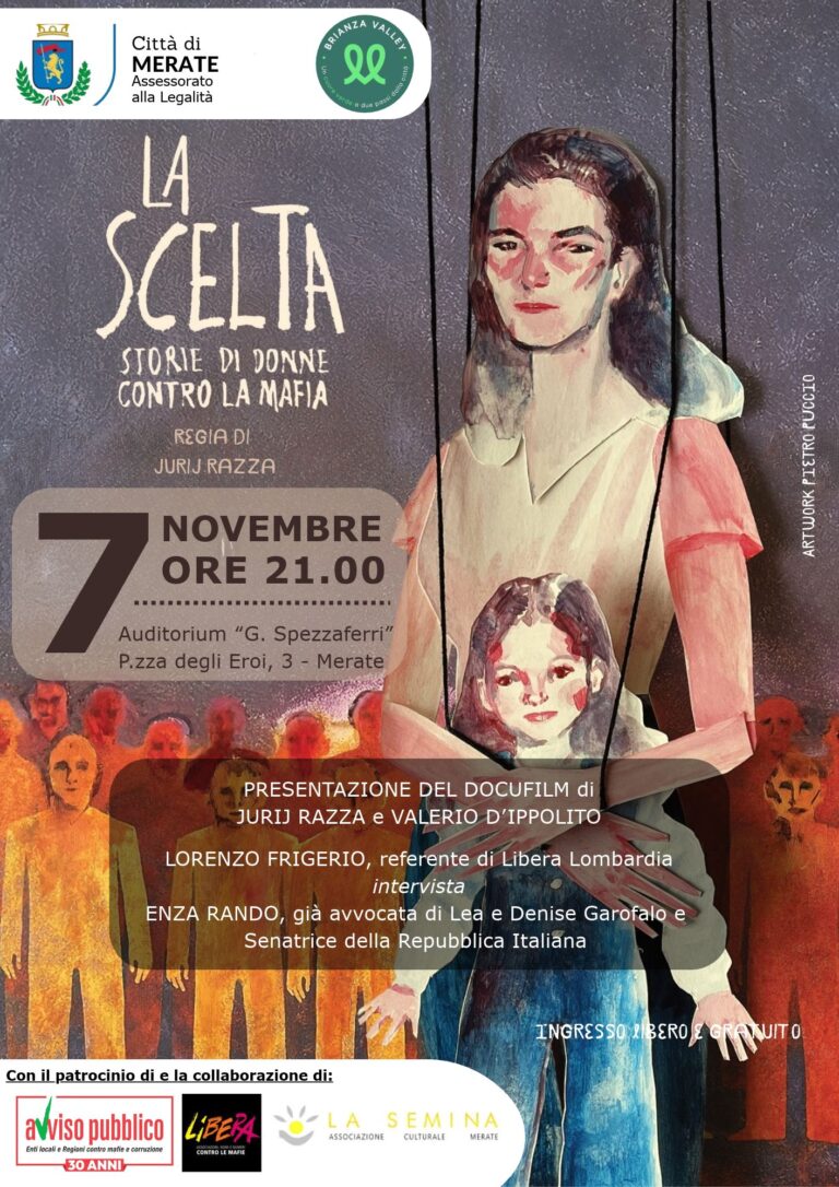 Proiezione docufilm La Scelta – Storie di donne contro la mafia