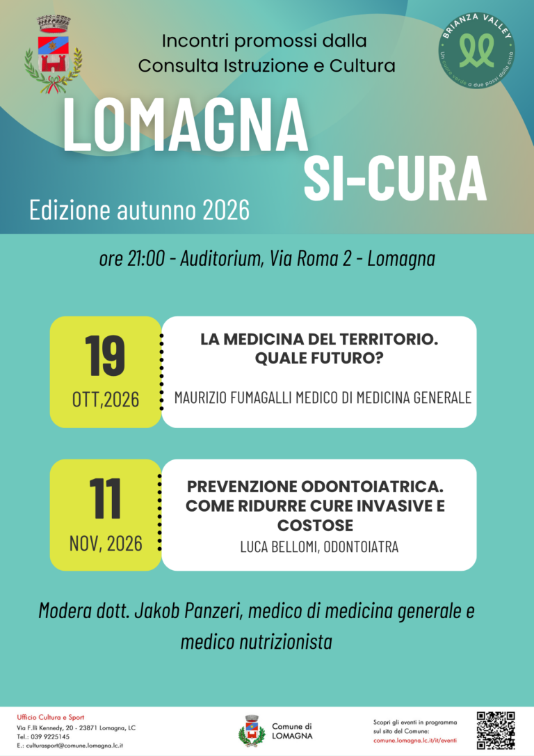 LOMAGNA SI-CURA 5° incontro: Prevenzione Odontoiatrica