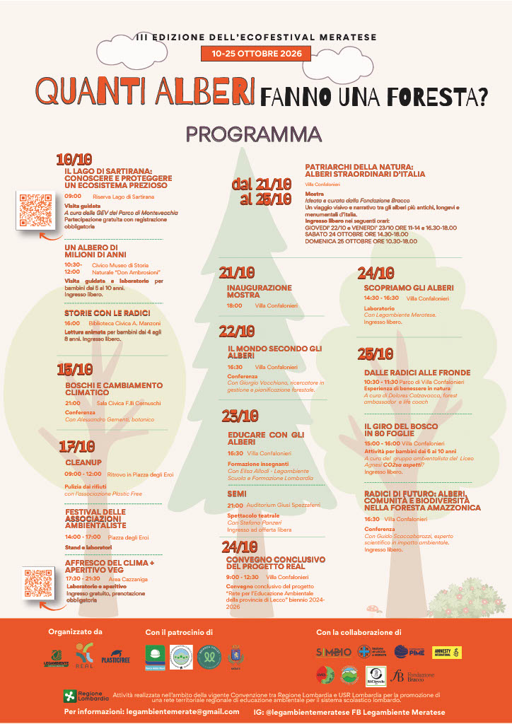 ECOFESTIVAL MERATESE 2026 “Quanti alberi fanno una foresta?”